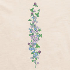 Women's Clovers & Wildflowers Long Sleeve Crusher Boxy Tee