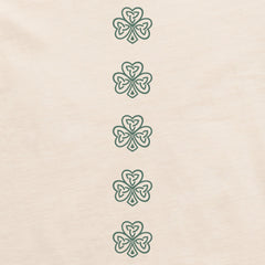 Women's Celtic Clovers Long Sleeve Crusher Boxy Tee