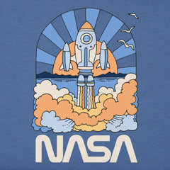 Kids NASA Blast Off Short Sleeve Crusher Tee