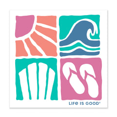 Adult Unisex Beachy Icons Magnet