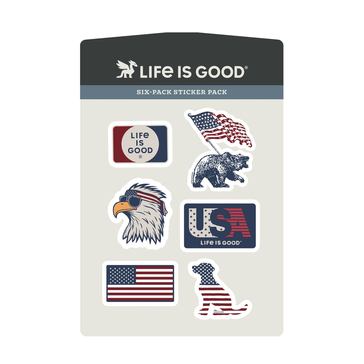 Six-Pack Sticker Pack