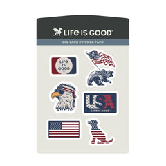Six-Pack Sticker Pack