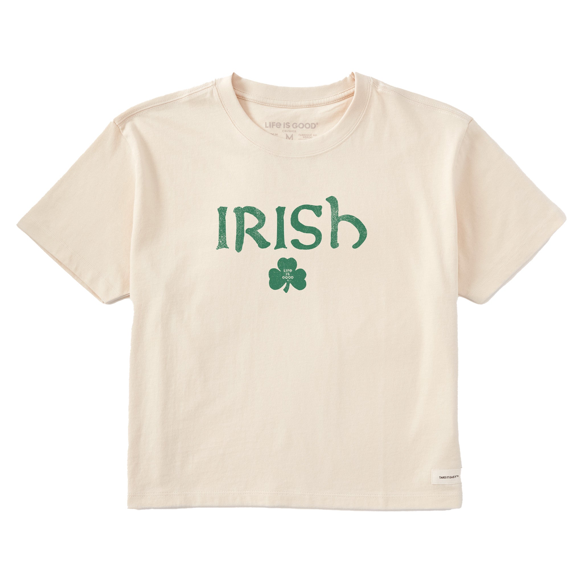 Women's Irish Clover 2 Short Sleeve Crusher Boxy Tee