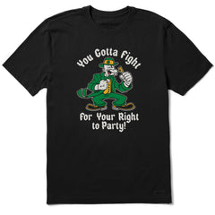 Men's You Gotta Fight For Your Right to Party Short Sleeve Tee