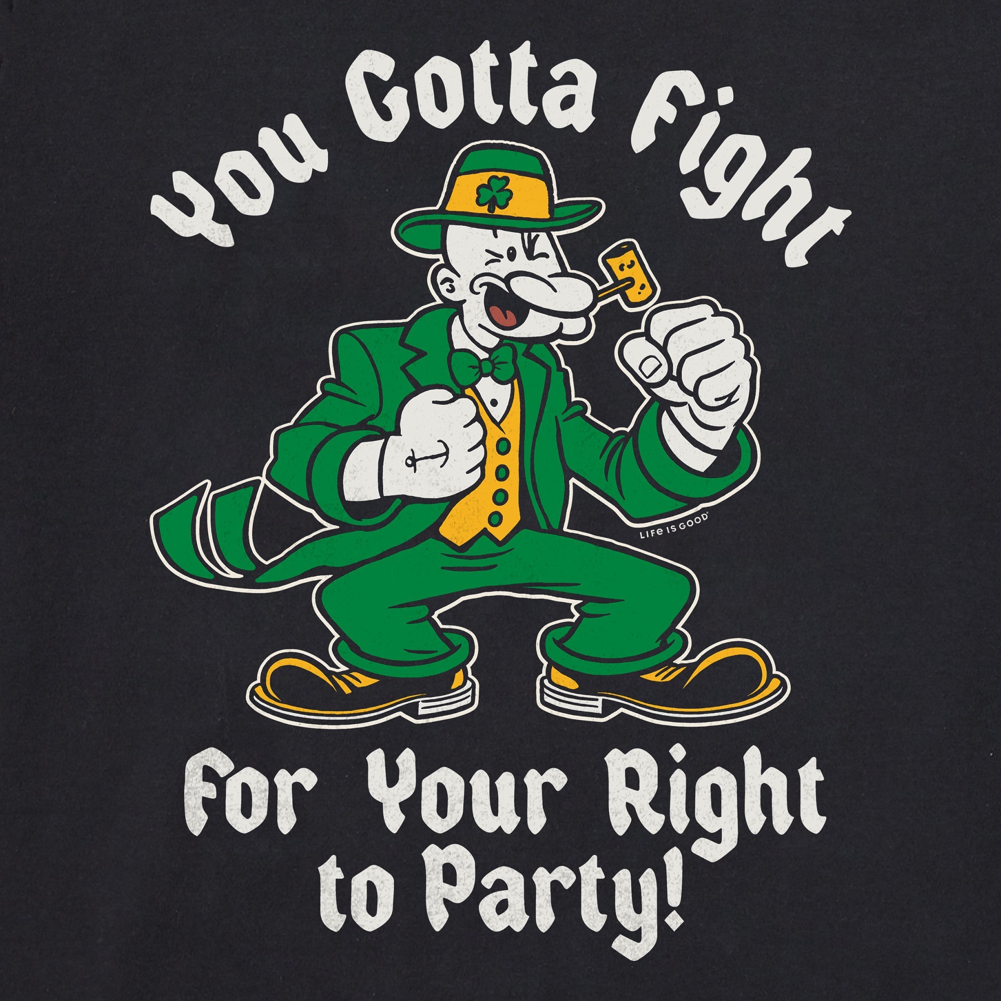 Men's You Gotta Fight For Your Right to Party Short Sleeve Tee