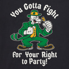 Men's You Gotta Fight For Your Right to Party Short Sleeve Tee