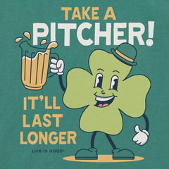 Men's Take a Pitcher Short Sleeve Crusher Tee