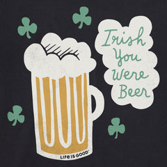 Women's Irish You Were Beer Long Sleeve Crusher Tee