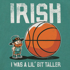 Women's Irish I Was a Lil Bit Taller Short Sleeve Crusher Tee