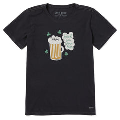 Women's Irish You Were Beer Short Sleeve Crusher Tee