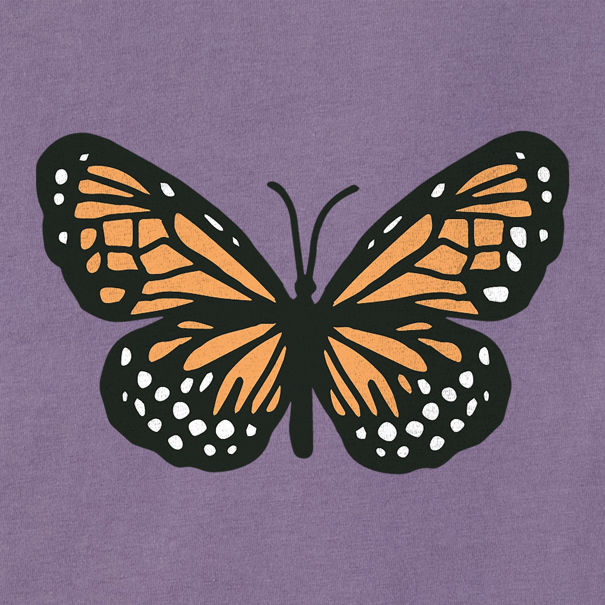 Women's Clean Butterfly Short Sleeve Crusher Boxy Tee