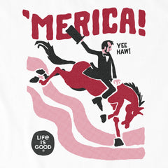 Women's Abemerica Short Sleeve Crusher Boxy Tee