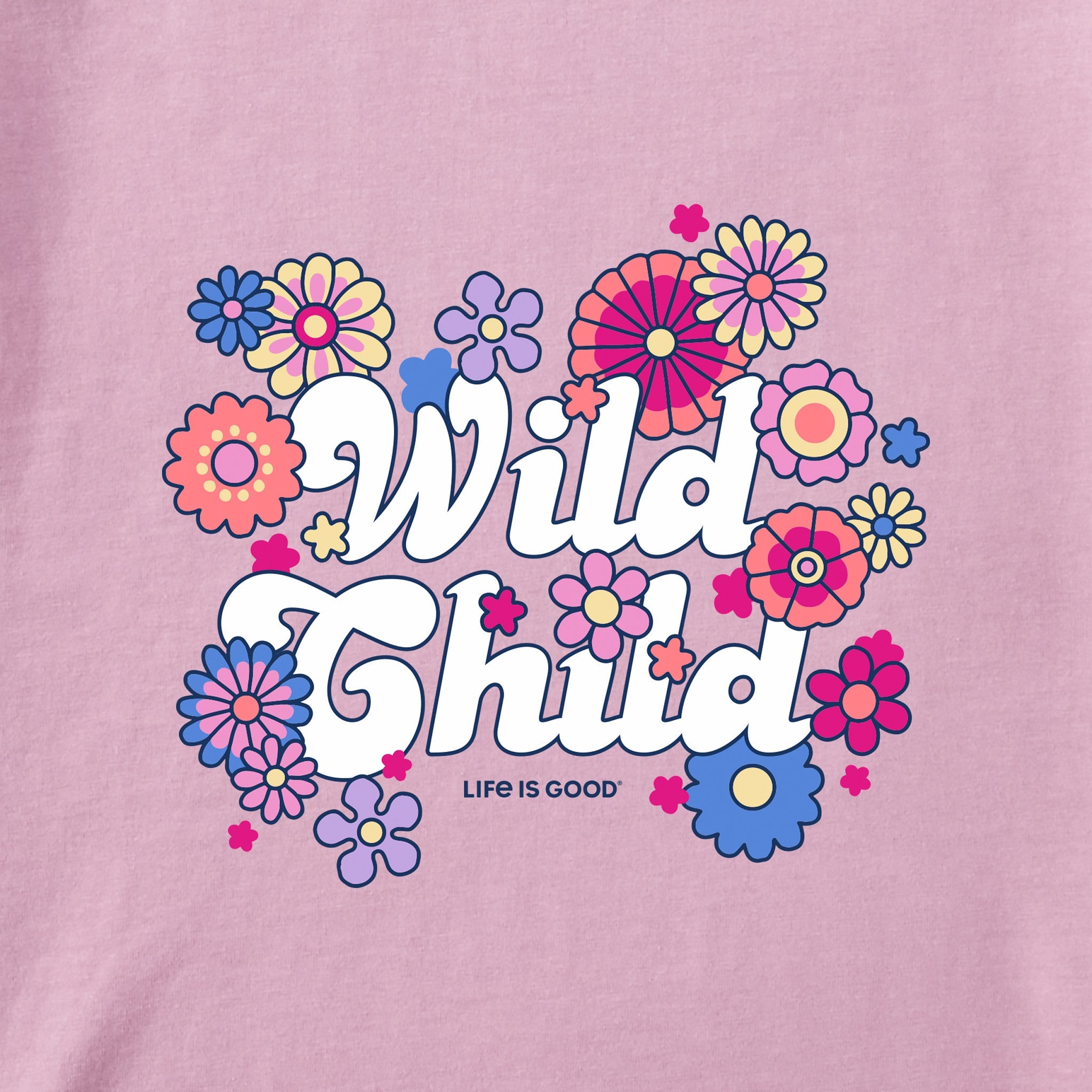 Baby Hippy Wild Child Short Sleeve Crusher Baby Bodysuit