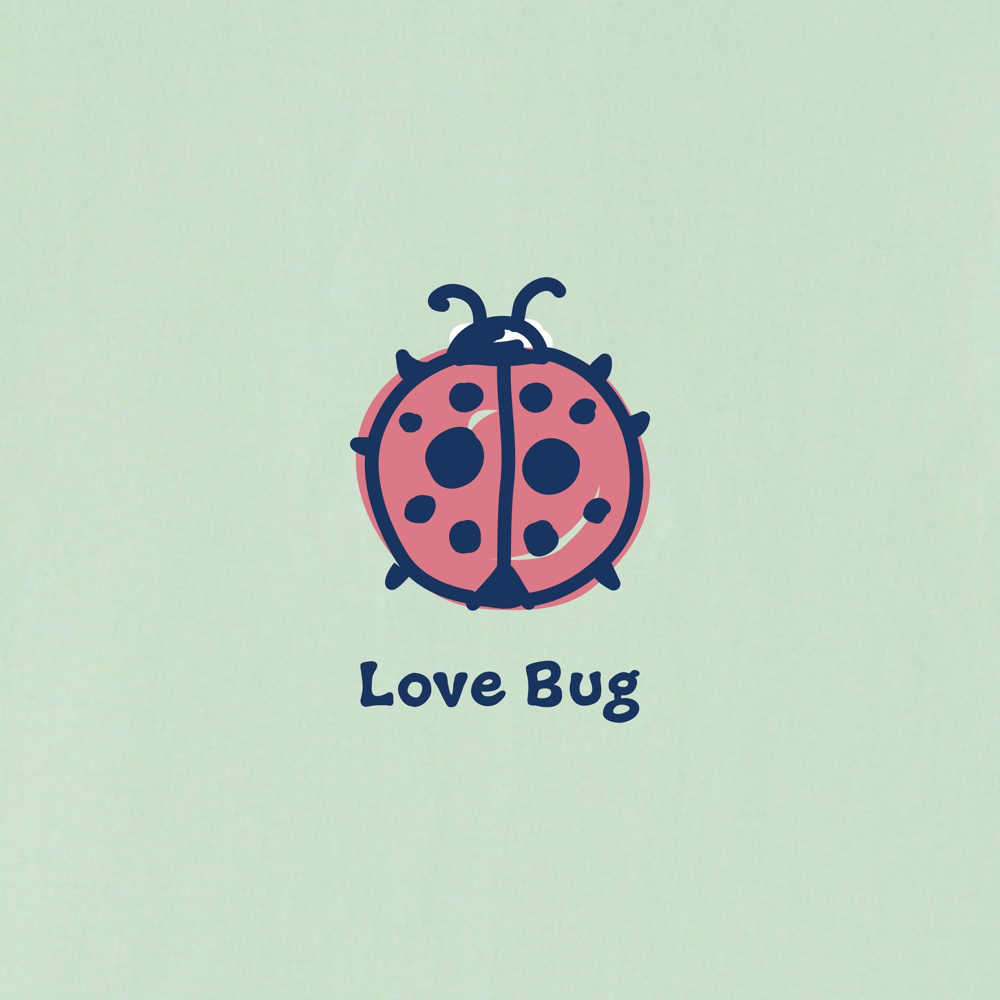 Baby Love Bug Ladybug Short Sleeve Crusher Bodysuit