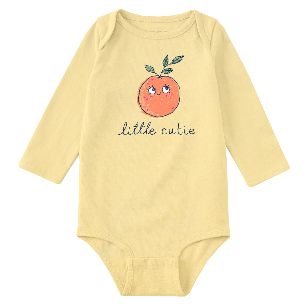 Baby Little Cutie Long Sleeve Crusher Bodysuit
