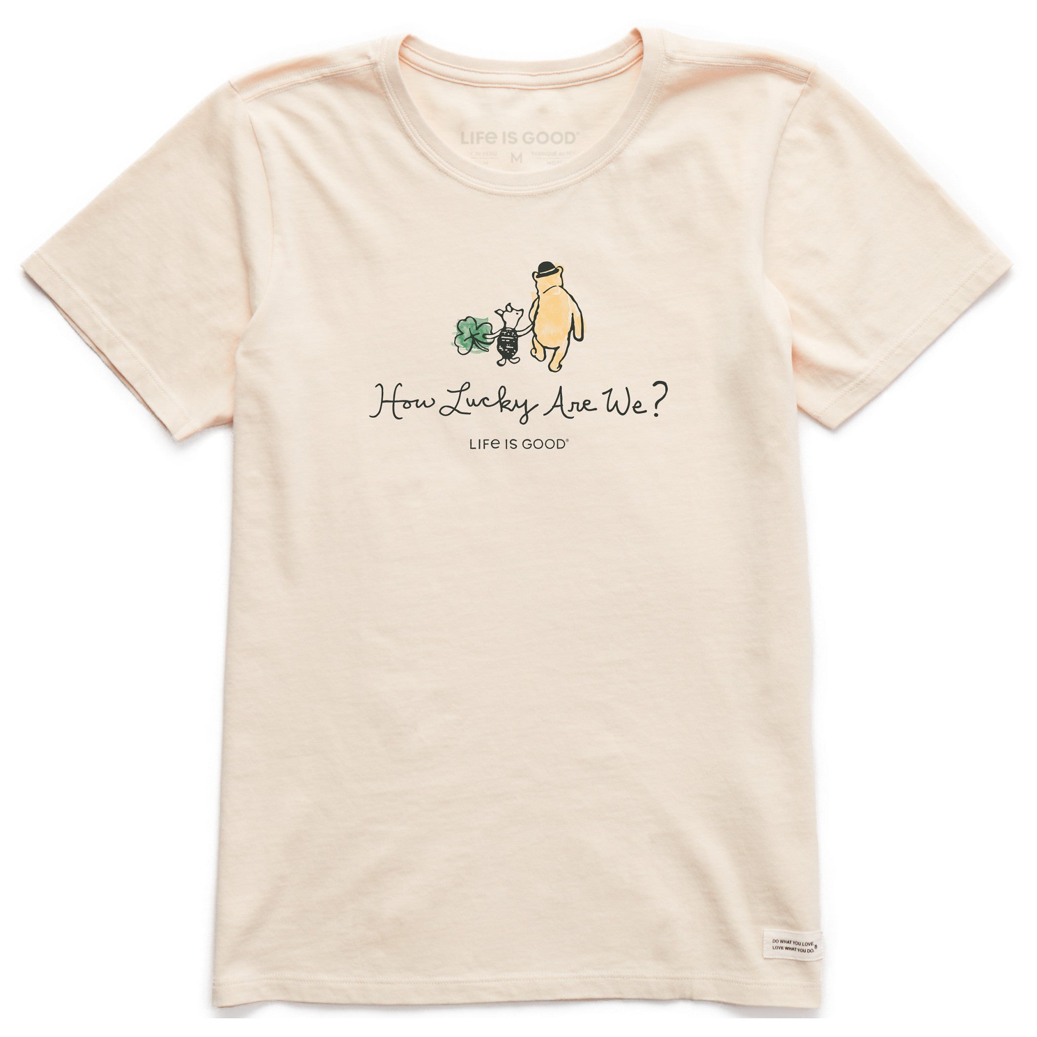 Women's How Lucky Are We Short Sleeve Crusher Tee