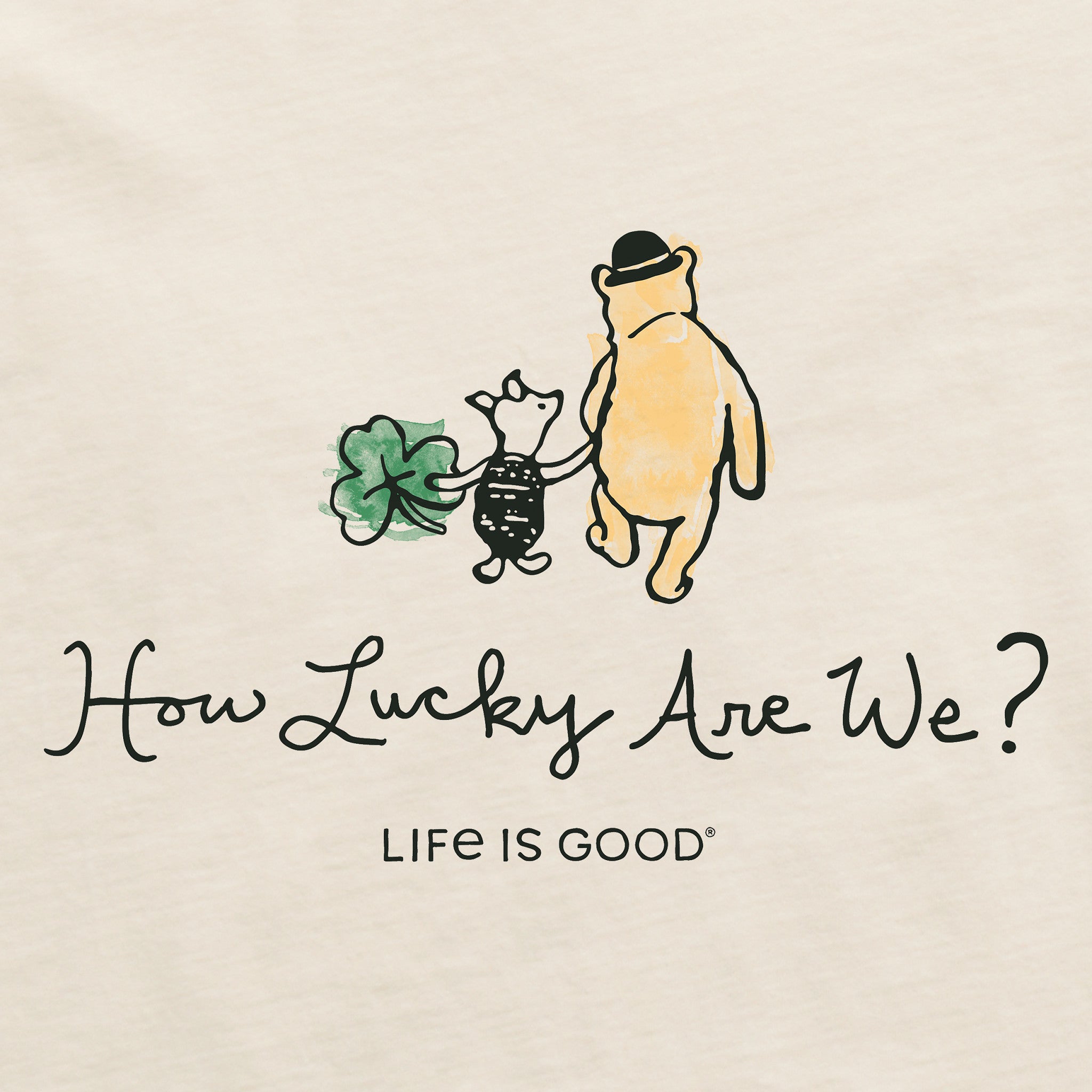 Women's How Lucky Are We Short Sleeve Crusher Tee