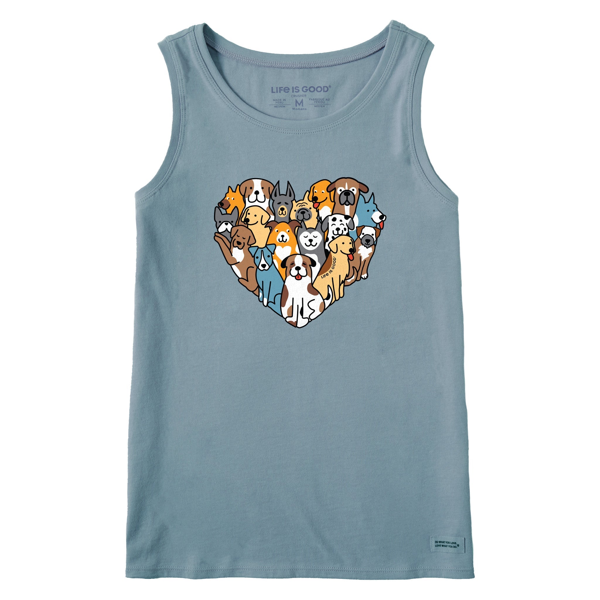 Women's Heart of Dogs Crusher Tank