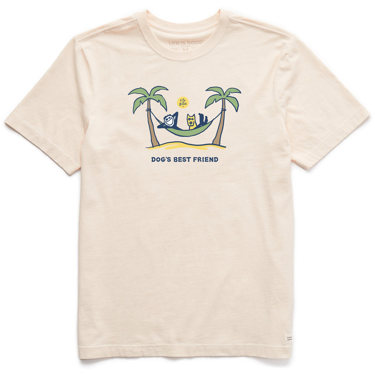 Men's Dog's Best Friend Short Sleeve Crusher Tee
