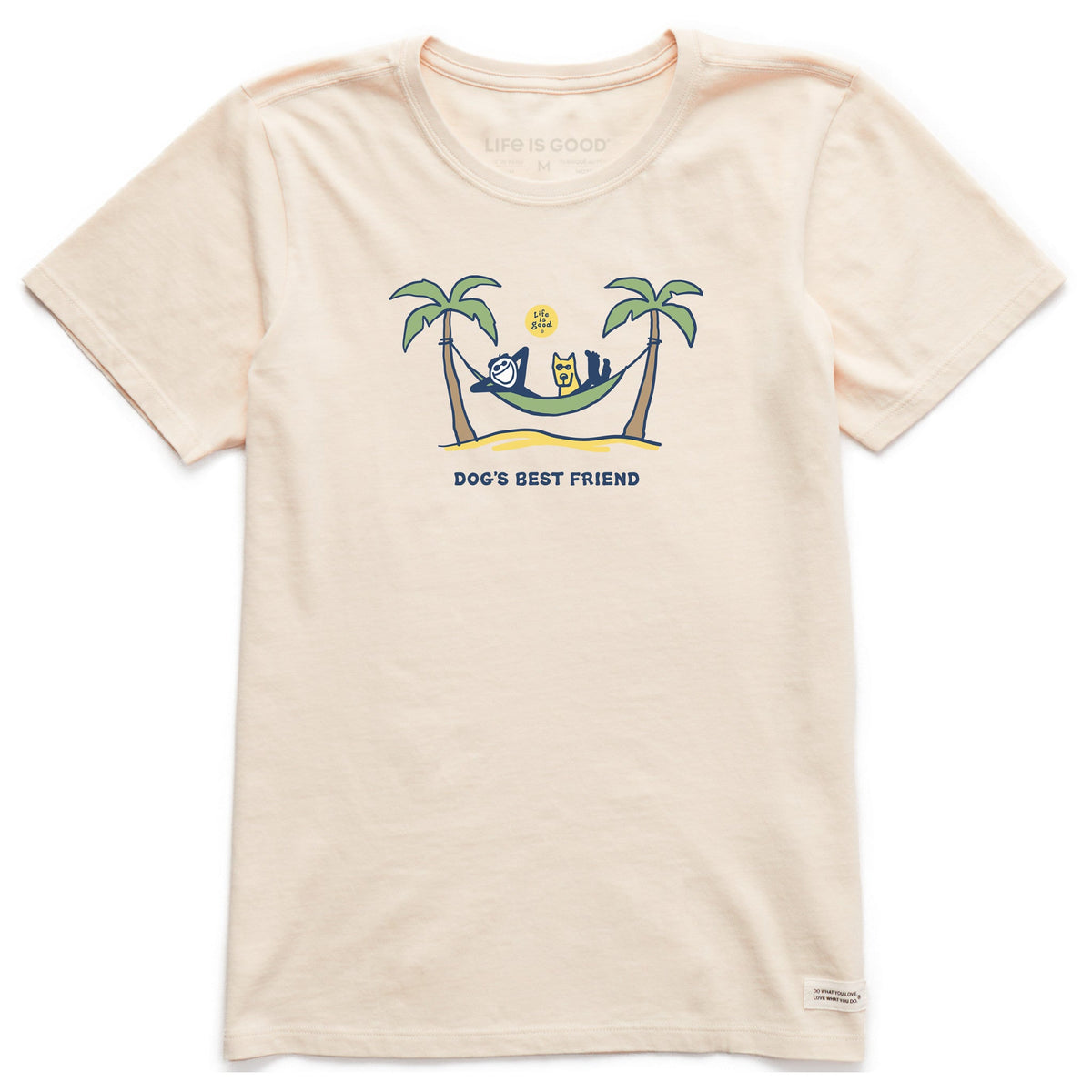 Women's Dog's Best Friend Short Sleeve Crusher Tee
