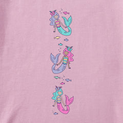 Kids Mermaids Have More Fun Fish Long Sleeve Crusher Tee
