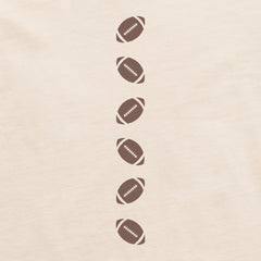 Women's 'Tis the Season Football Long Sleeve Crusher Tee