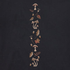 Women's Fall Mushrooms Long Sleeve Crusher Boxy Tee
