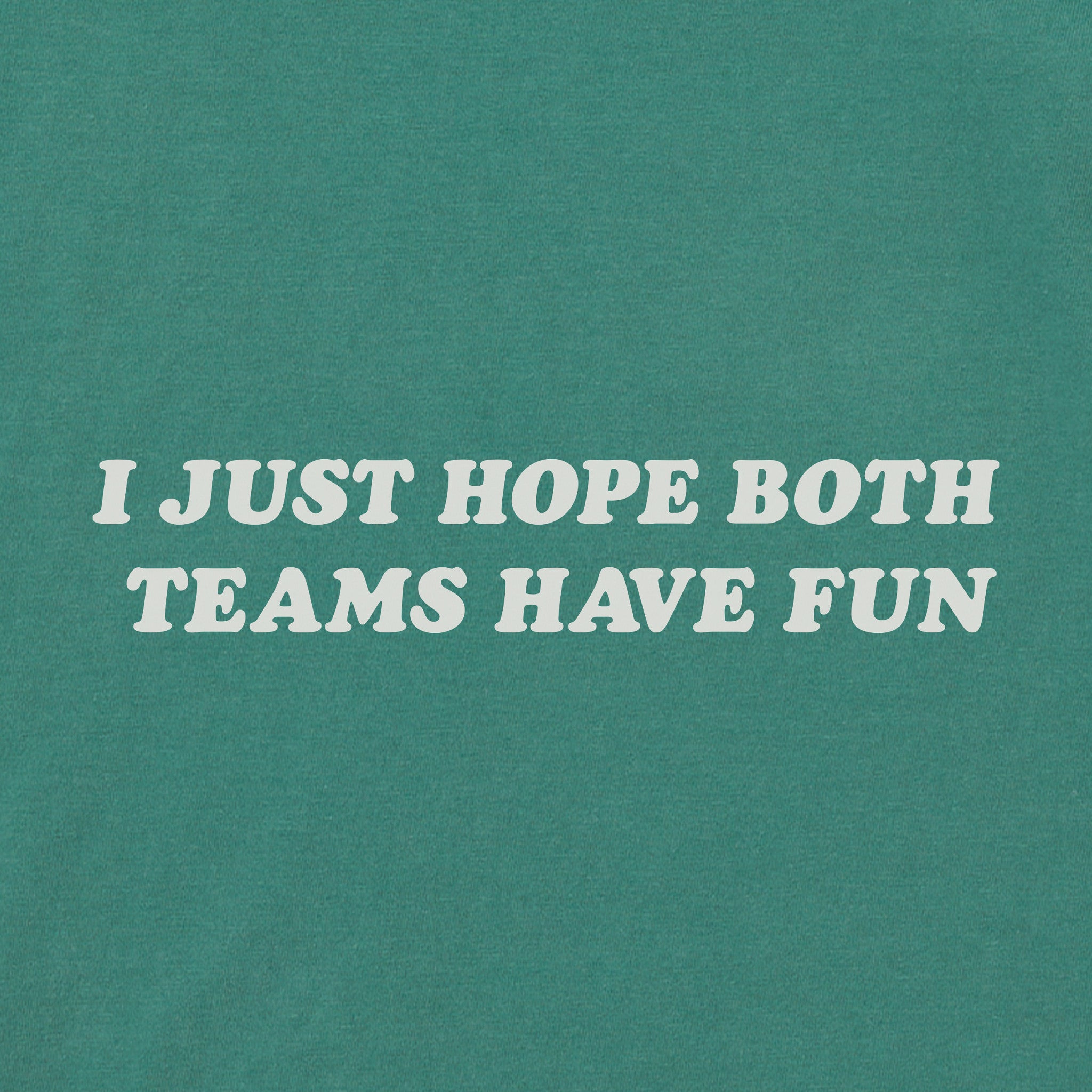 Women's I Just Hope Both Teams Have Fun Long Sleeve Crusher Boxy Tee