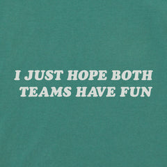 Women's I Just Hope Both Teams Have Fun Long Sleeve Crusher Boxy Tee
