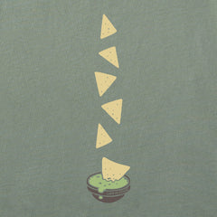 Women's Just Here for the Snacks Long Sleeve Crusher Boxy Tee