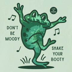 Kids Shake Your Booty Frog Tie Dye Short Sleeve Crusher Tee