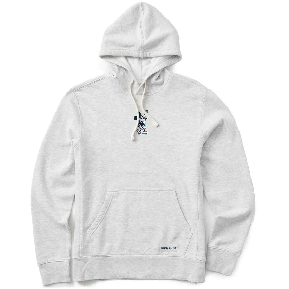 Men's Steamboat Willie Peace Mini Tie Dye Simply True Fleece Hoodie