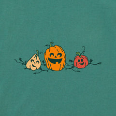 Women's Jack-O-Lanterns Long Sleeve Crusher Boxy Tee