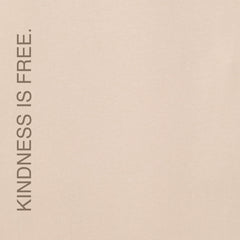 Women's Kindness is Free Vertical Short Sleeve Crusher Boxy Tee