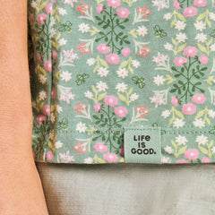 Women's Flower Garden Pattern Crusher-LITE Easy Tee