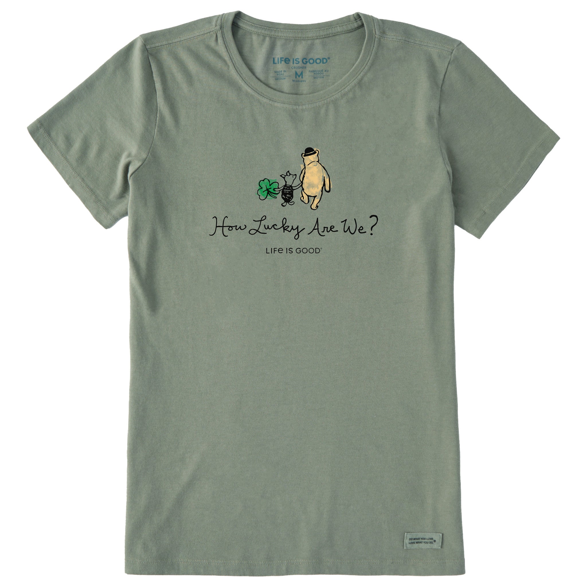 Women's How Lucky Are We Short Sleeve Crusher Tee
