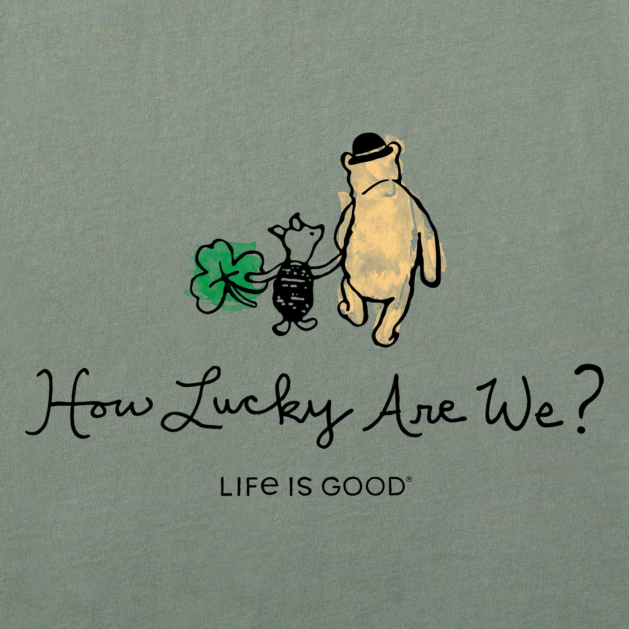 Women's How Lucky Are We Short Sleeve Crusher Tee