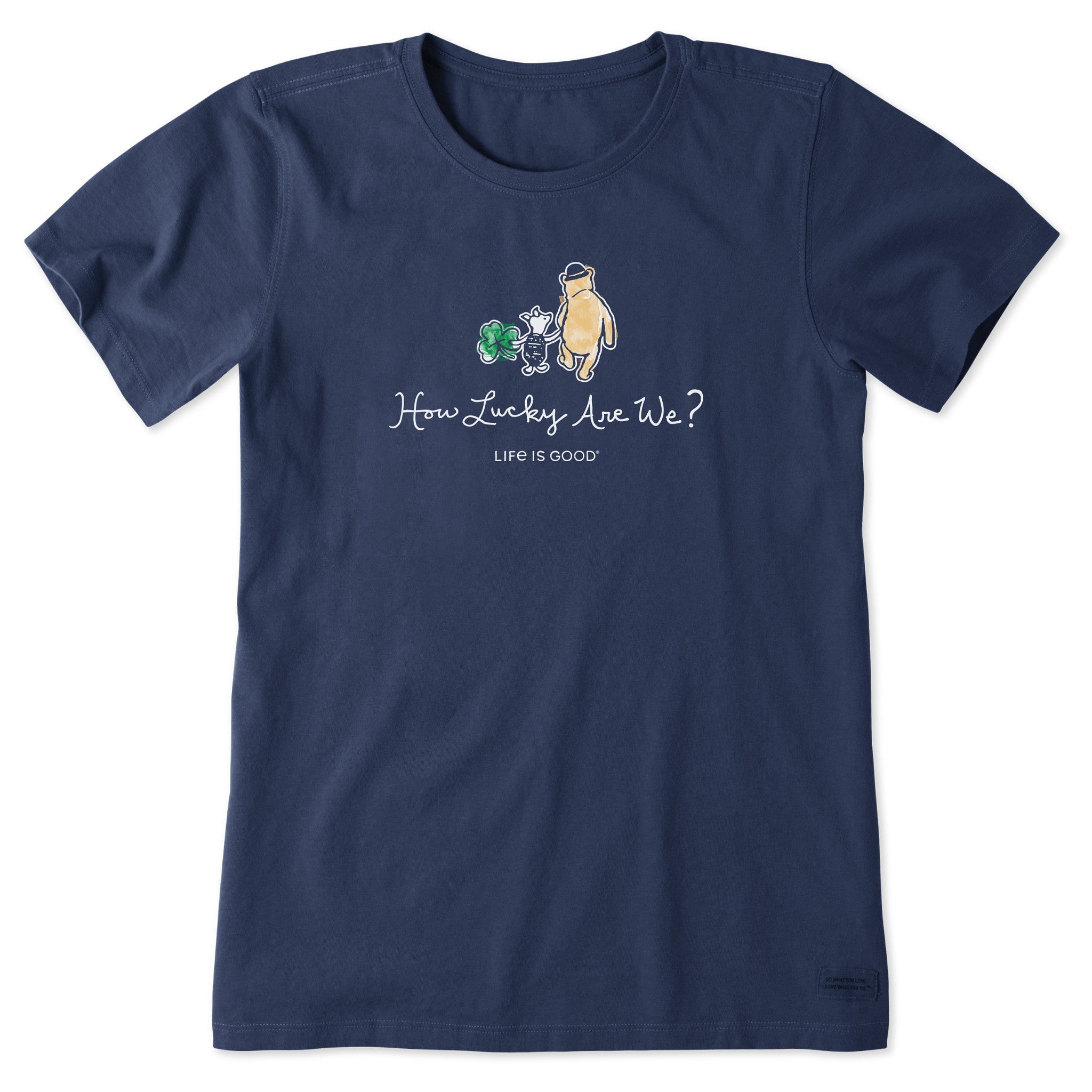 Women's How Lucky Are We Short Sleeve Crusher Tee