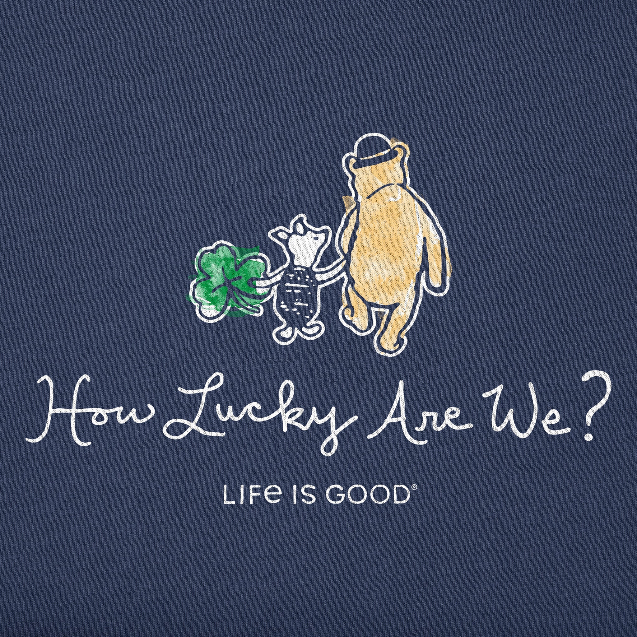Women's How Lucky Are We Short Sleeve Crusher Tee