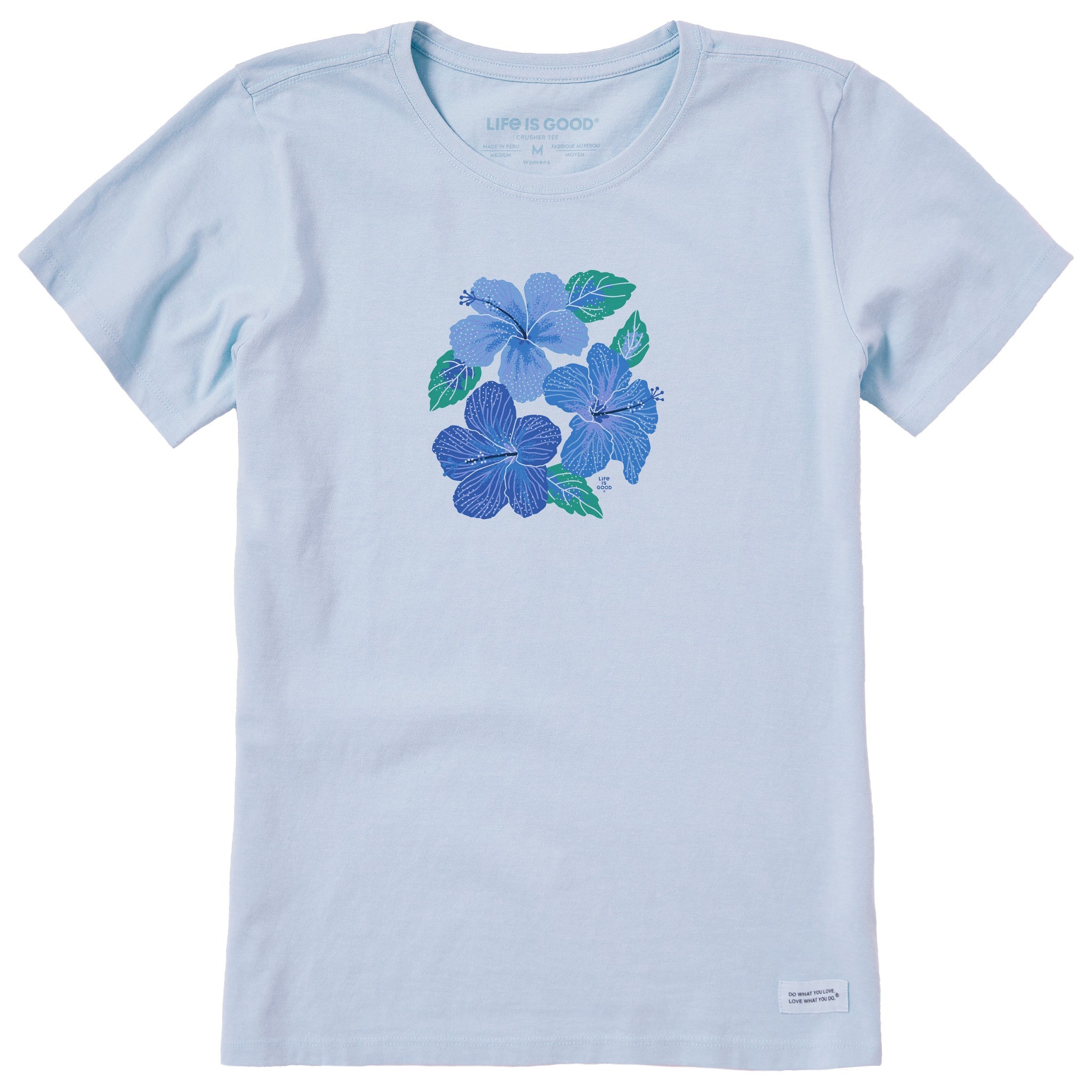 Women's Happy Hibiscus Short Sleeve Tee