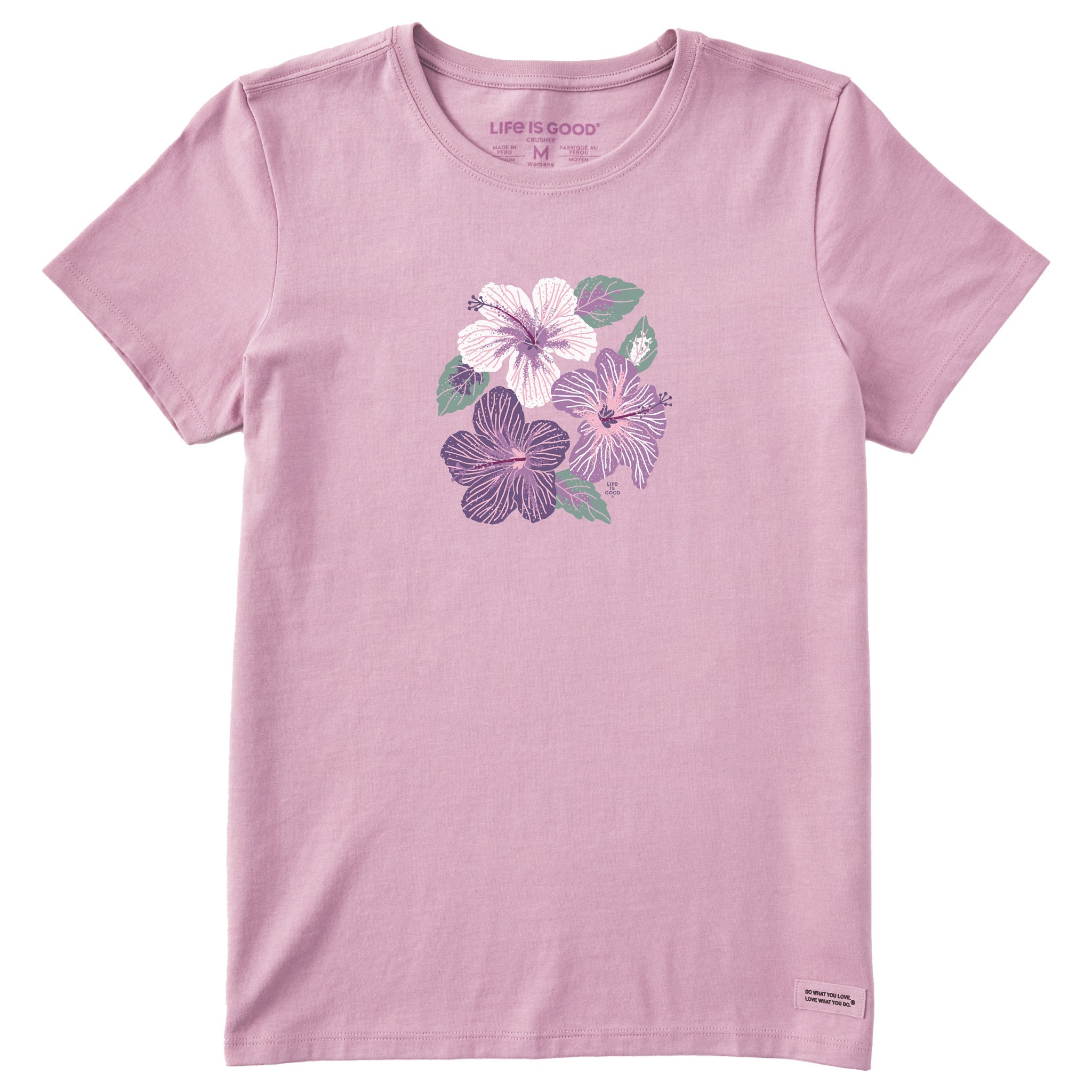 Women's Happy Hibiscus Short Sleeve Tee