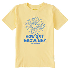 Kids How's it Growing Short Sleeve Crusher Tee