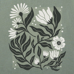 Women's Floral Array Short Sleeve Crusher Boxy Tee