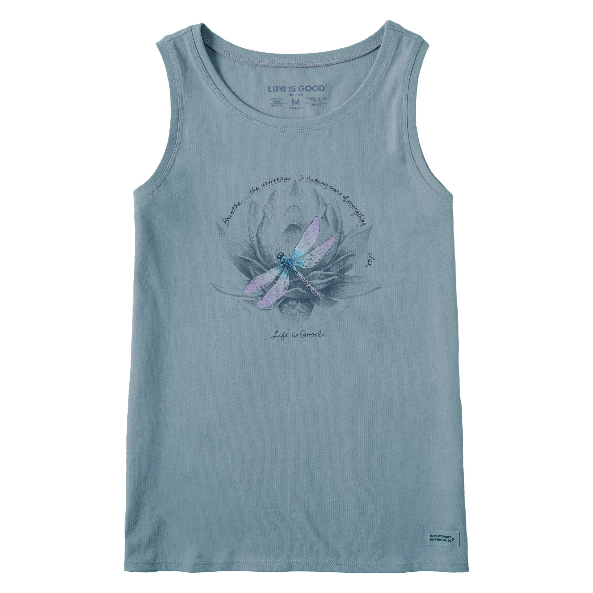 Women's Dragonfly Lotus Breathe Crusher Tank