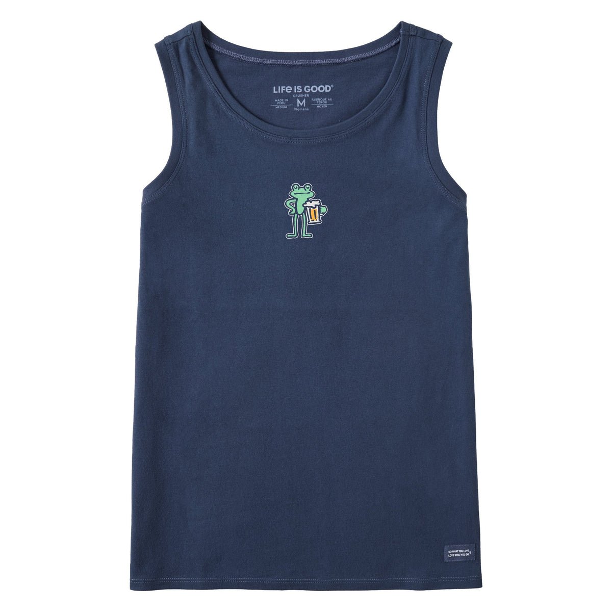 Women's Frog with Beer Crusher Tank