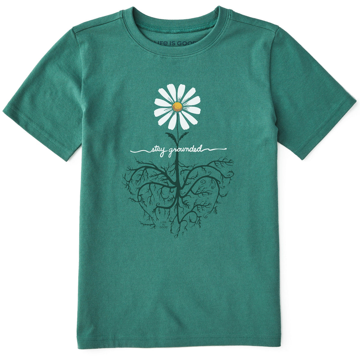 Kids Stay Grounded Short Sleeve Crusher Tee