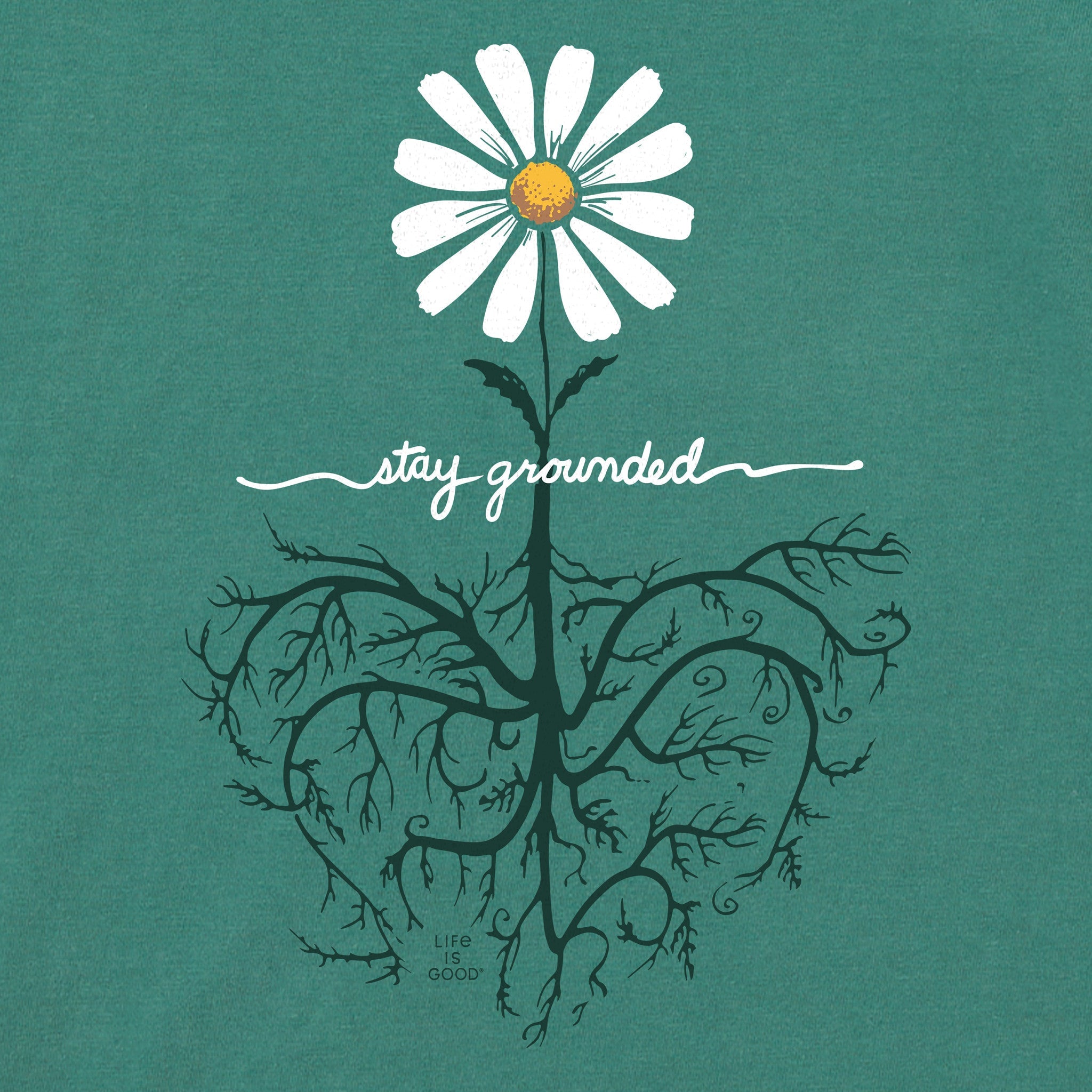 Kids Stay Grounded Short Sleeve Crusher Tee