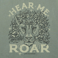 Women's Hear Me Roar Short Sleeve Crusher Tee