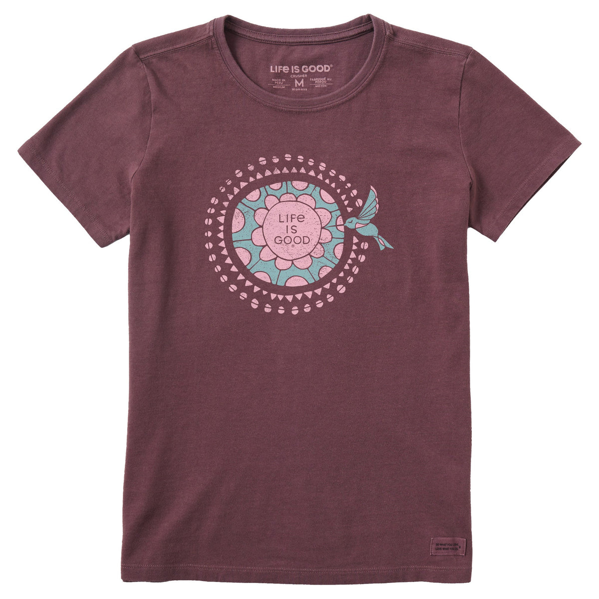 Women's Hummingbird Sun Short Sleeve Crusher Tee