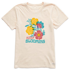 Women's Keep Blooming Short Sleeve Crusher Tee